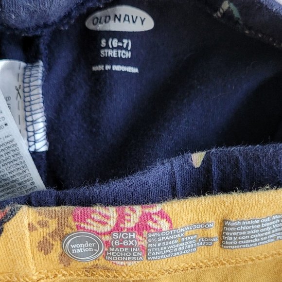 Bundle of 2- Pairs of Girl's Leggings - Picture 5 of 5